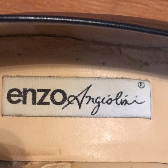 Enzo Angiolini 2” blue leather heels. Gently used. - Picture 5 of 5